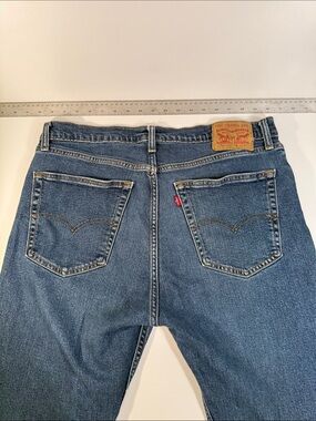 Levi's Men's Denim Straight Jeans in Medium Blue, 36 by 30